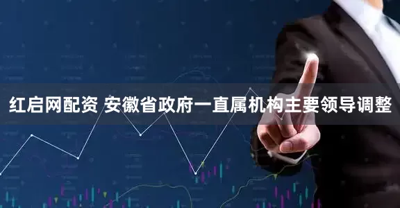 红启网配资 安徽省政府一直属机构主要领导调整